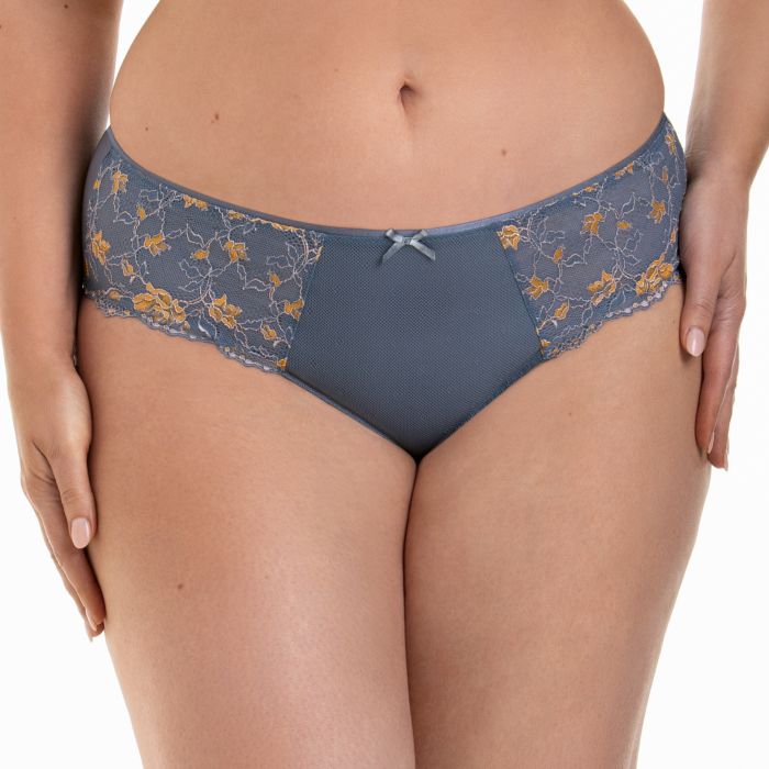 Rosa Faia- COLETTE - Sky Grey- Shorty/High Waist Brief- 1348/1349