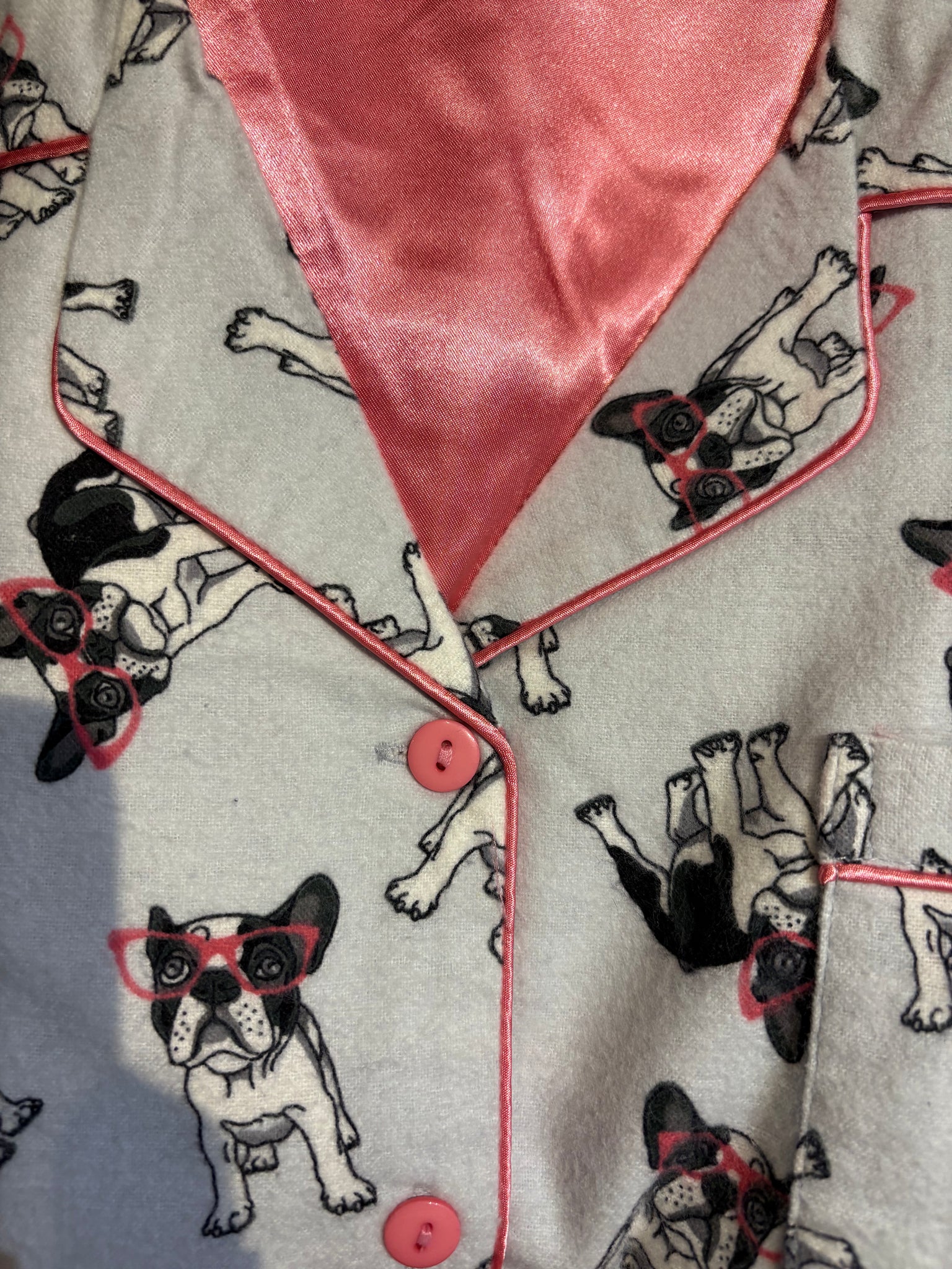 KayAnna Flannel Night Shirt- F12432-100%cotton