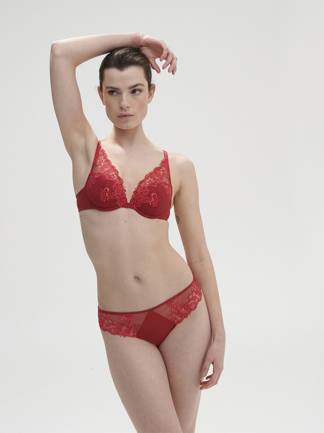 Simone Perele Saga half cup 15C330 - Lipstick