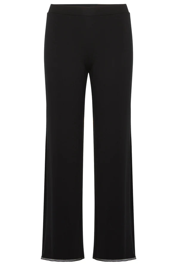 Aurore Simone perele loungerwear- 1C9660- Pant Black/ Poseidon Blue/full moon