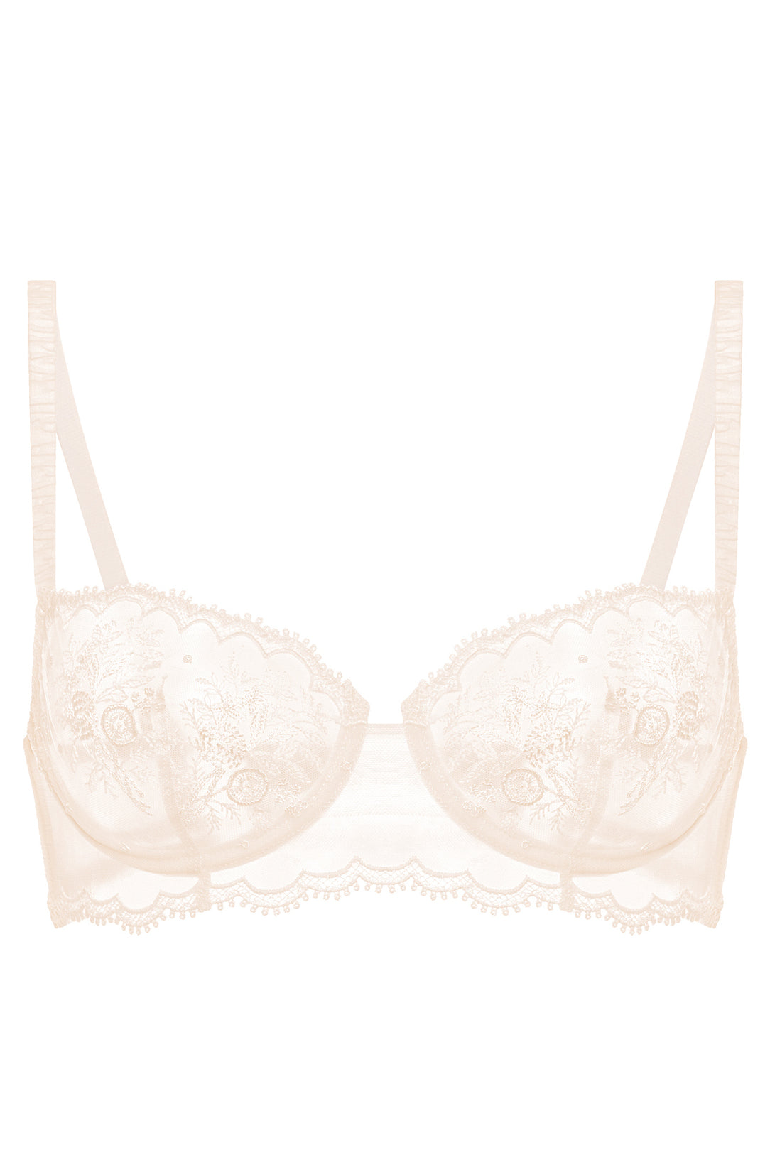 Simone perele 1E2330 INTRIGUE- HALF CUP BRA- Sakura Pink