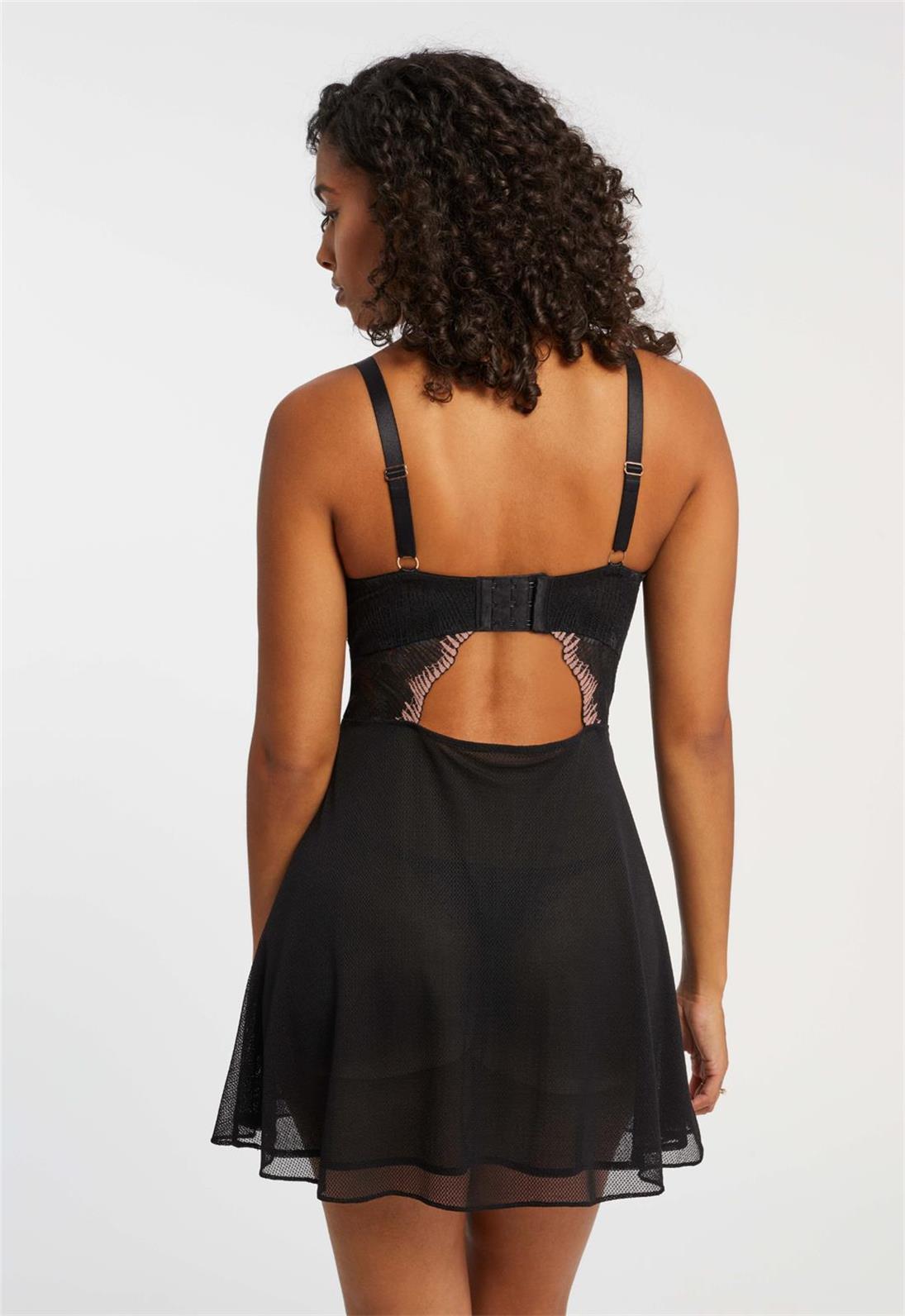 Dolce Vita Bandeau Muse Babydoll Set- Montelle- 9562