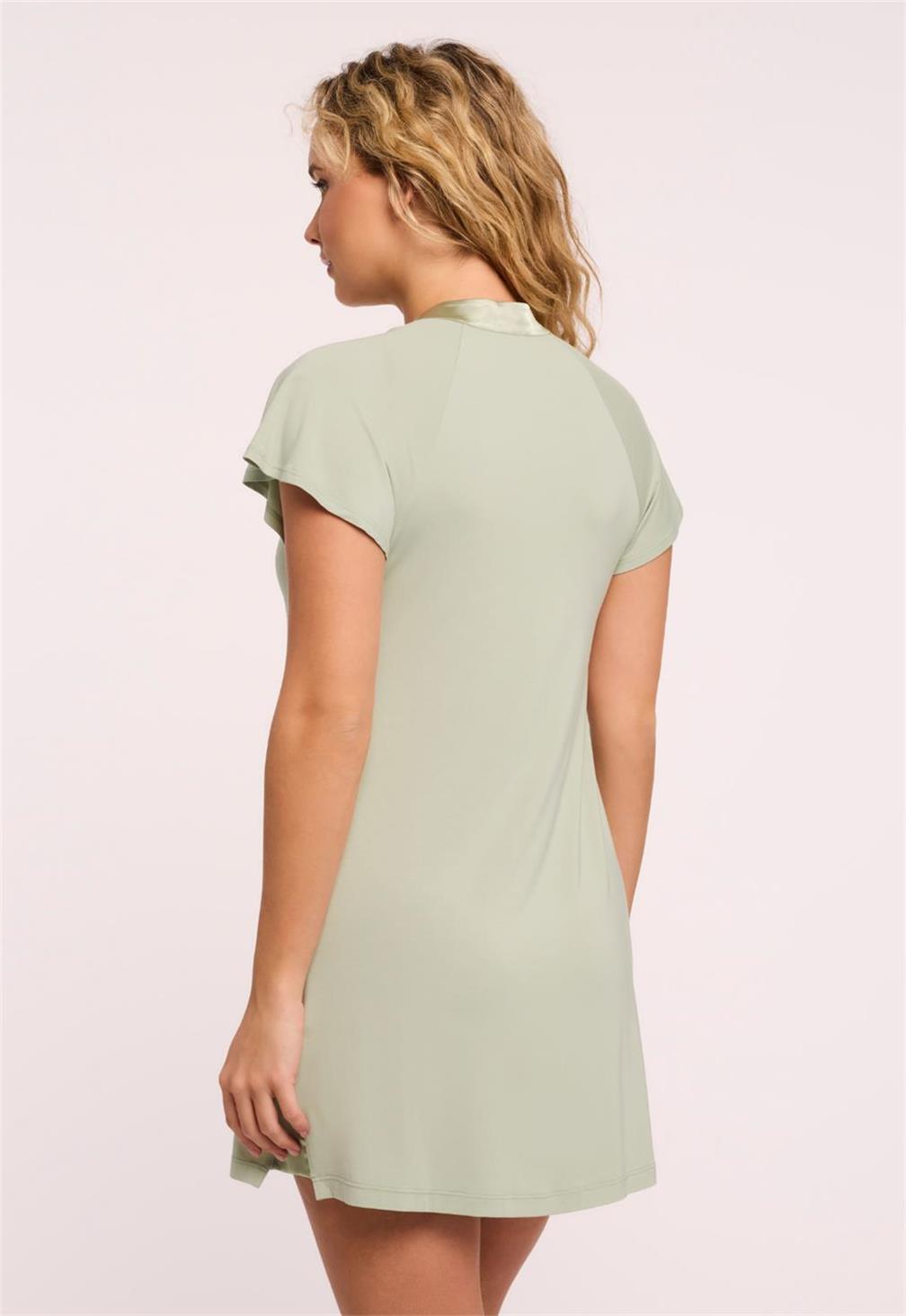 Montelle Fluttered Sleeve Nightshirt- 638