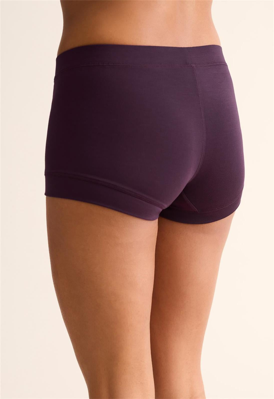 Fleur't Boxer Short-Black/Capuccino/Ink/Chilli Rib -607