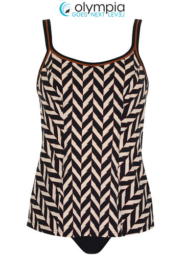 Olympia Tankini- 38002 -schwarz/natur