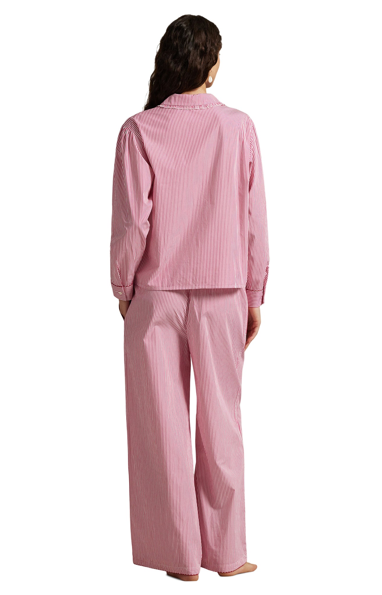 POLO RALPH LAUREN WITH WIP STICTH- COLLEGE PINK STR- 4P0374R2