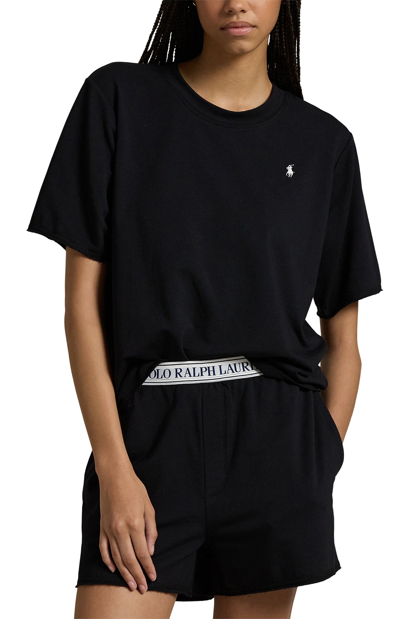 POLO RALPH LAUREN- SHORT SLEEVE SWEATSHIRT SET- 4P8029