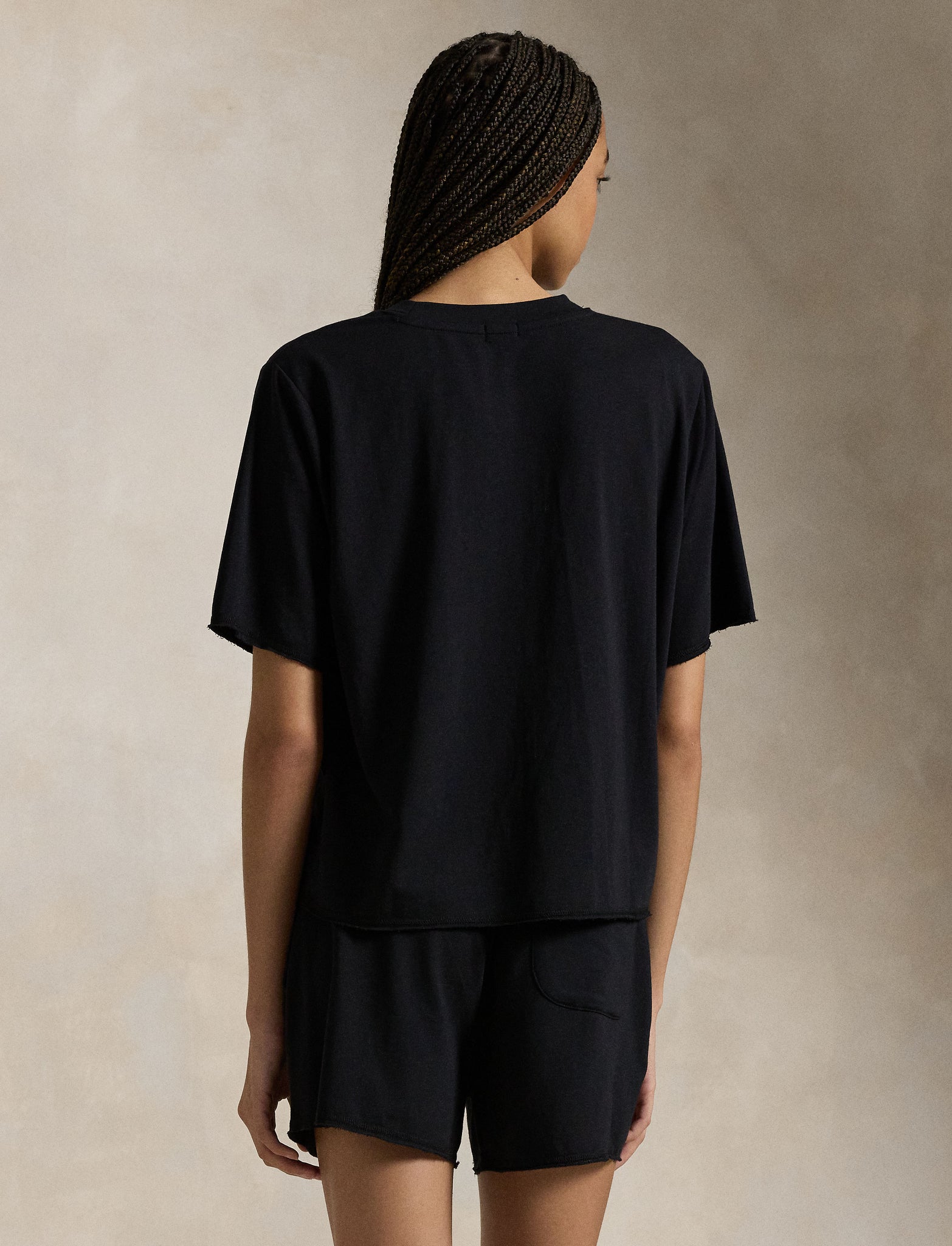 POLO RALPH LAUREN- SHORT SLEEVE SWEATSHIRT SET- 4P8029