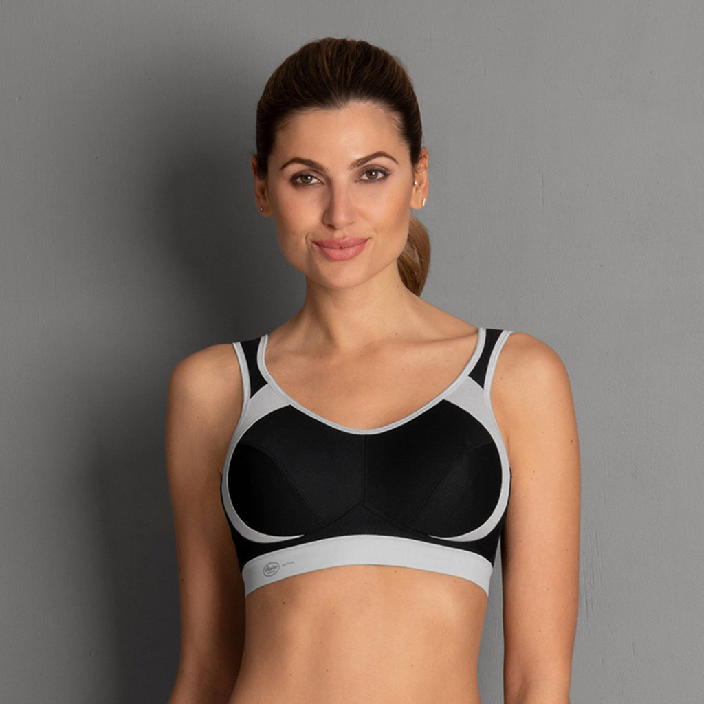 Anita Extreme Control Sports Bra 5527 - 001 Black grey
