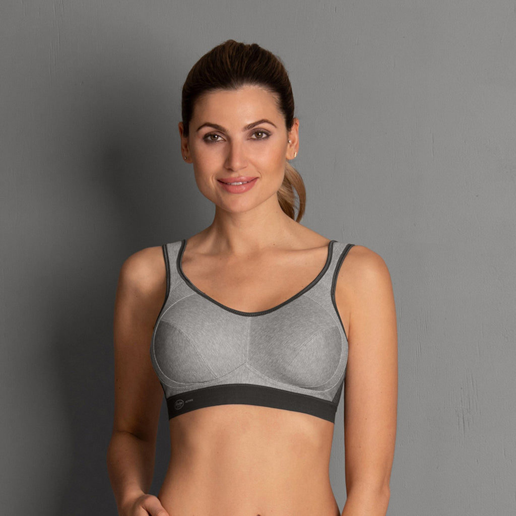 Anita Extreme Control Sports Bra 5527 - Heather Grey
