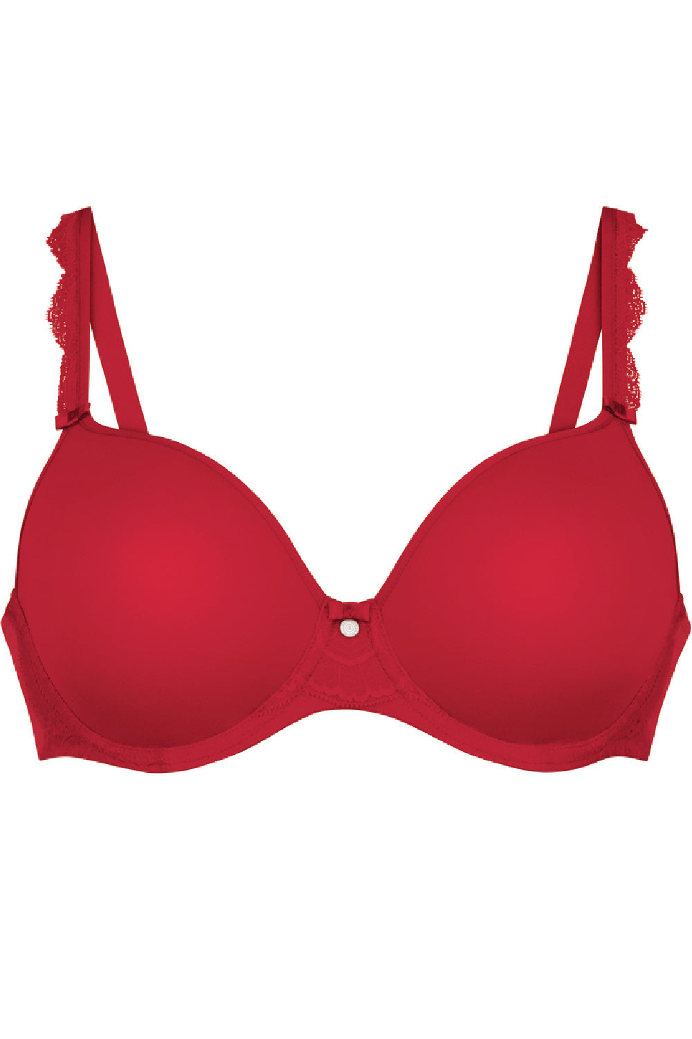 Selma Rosa Faia  Underwire Bra 5637 - Spacer Cup - red