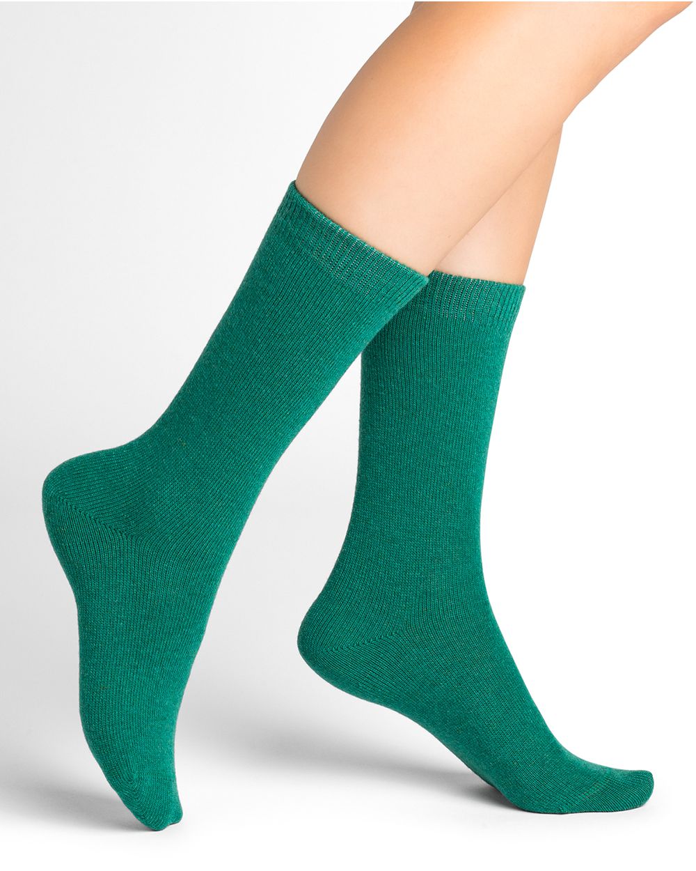 Bleuforet 6095 Cashmere Socks- Rosa/Dark Mint/Grey/Amiral