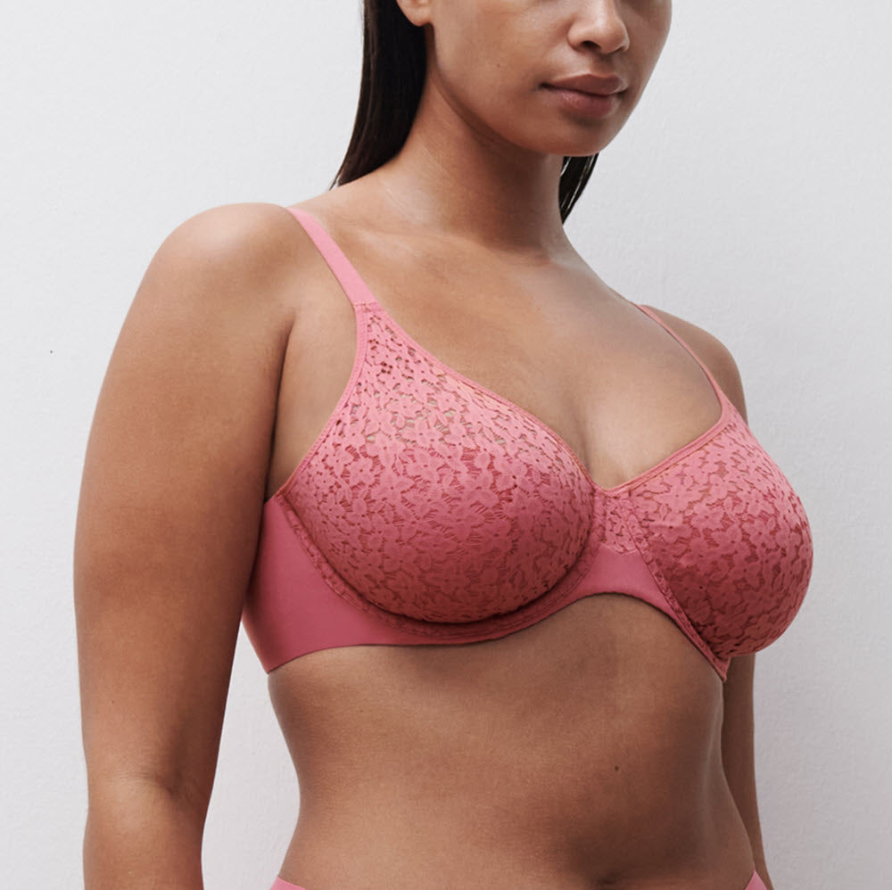 Norah Comfort Underwire Bra-C13F10-Sepia/Gardenia