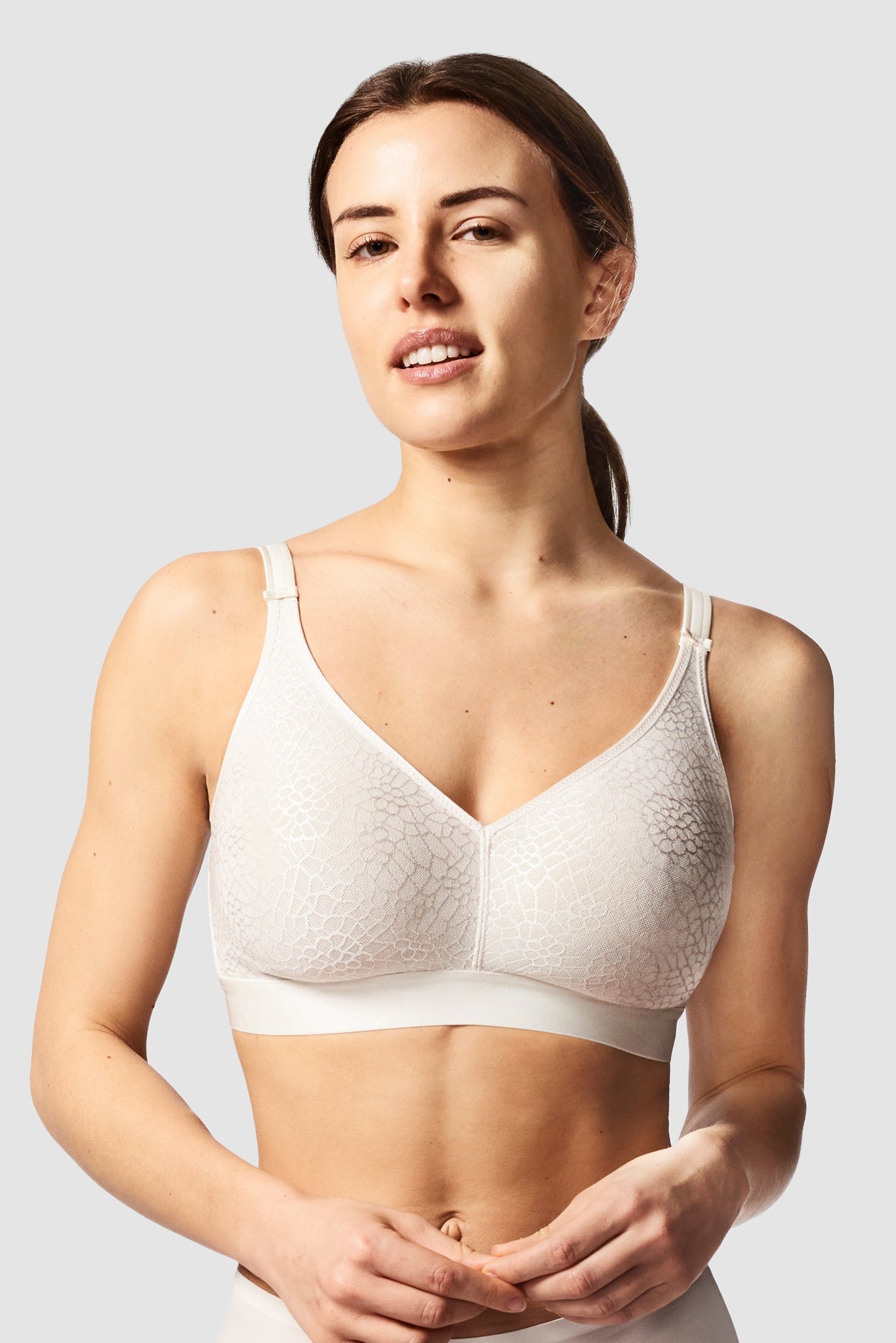 Chantelle C Magnifique Wireless Bra C1892- Latte