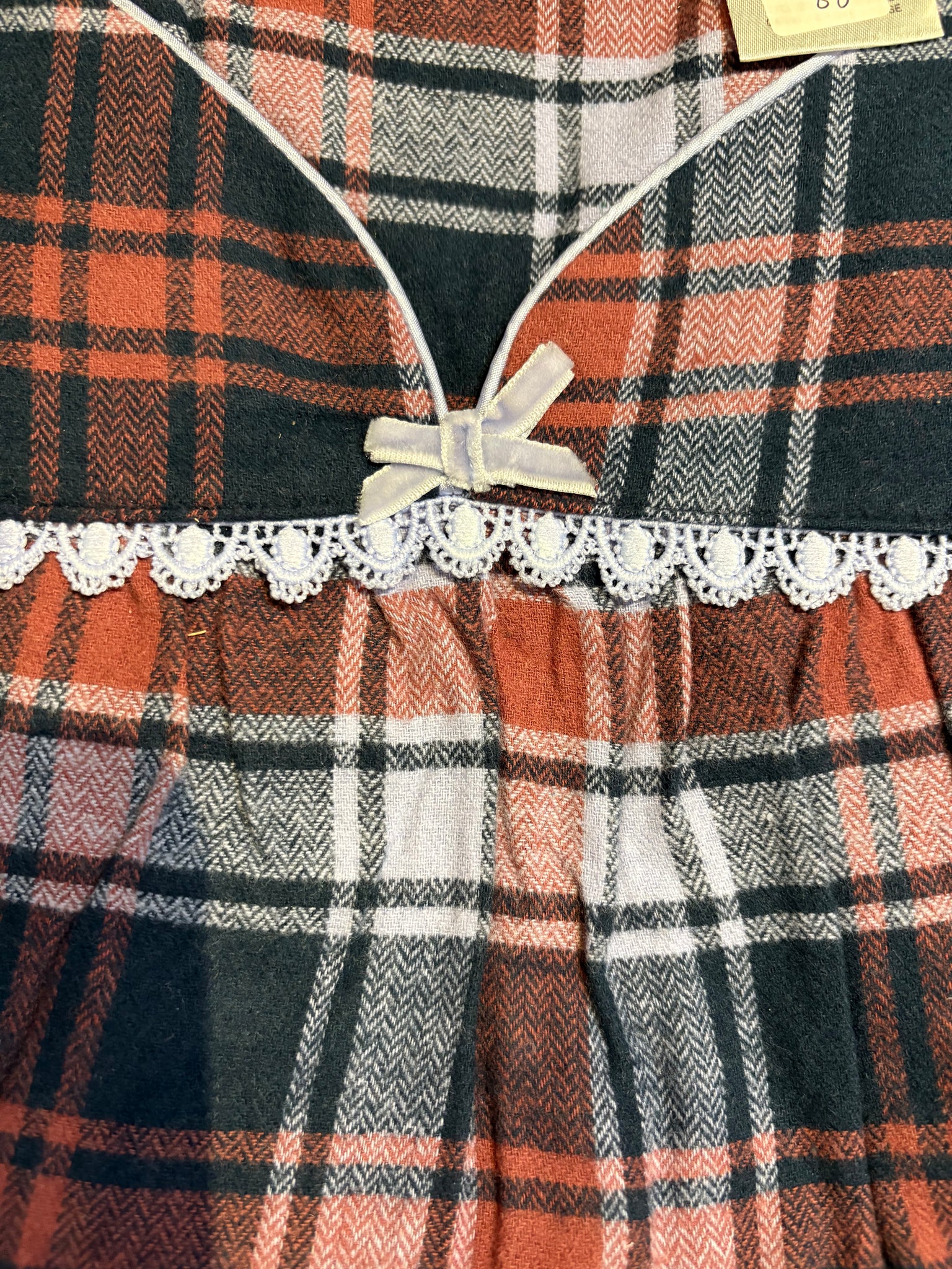 KayAnna Flannel Night Shirt- F12432-100%cotton