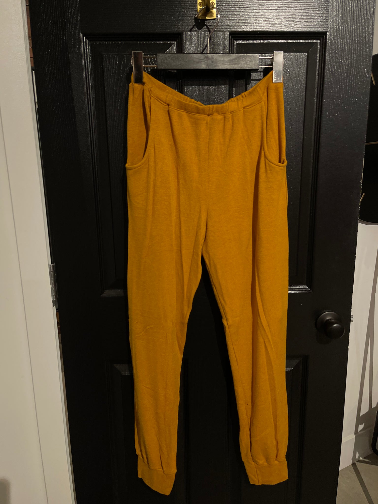 Najerika Bamboo Pj Set 4270- Oatmeal/ Mustard