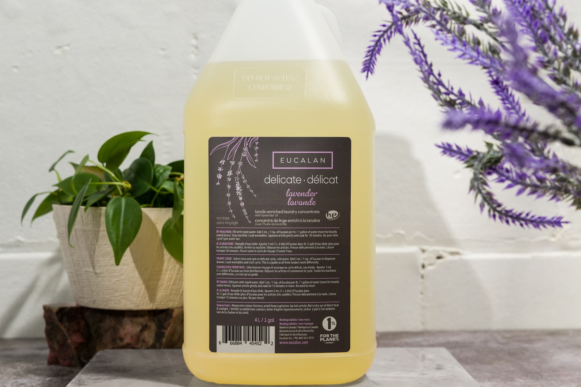 EUCALAN- 1 gal / 4L jug- Lavender/ Eucalyptus (with free pump)