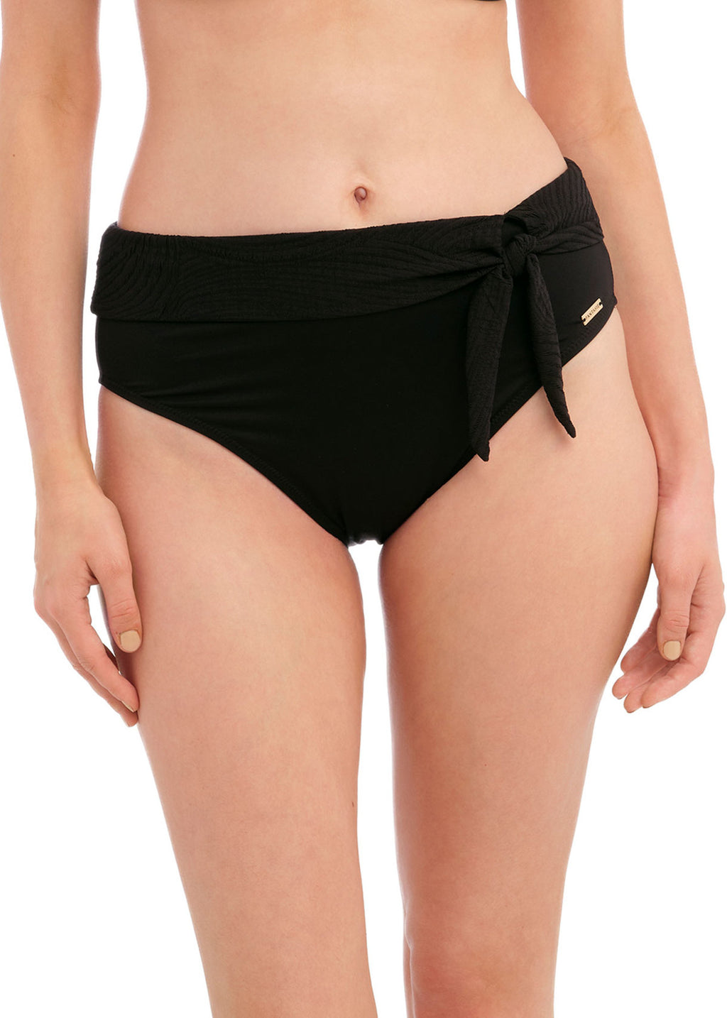 FANTASIE OTTAWA HIGH WAIST BIKINI BRIEF- FS6497- BLACK