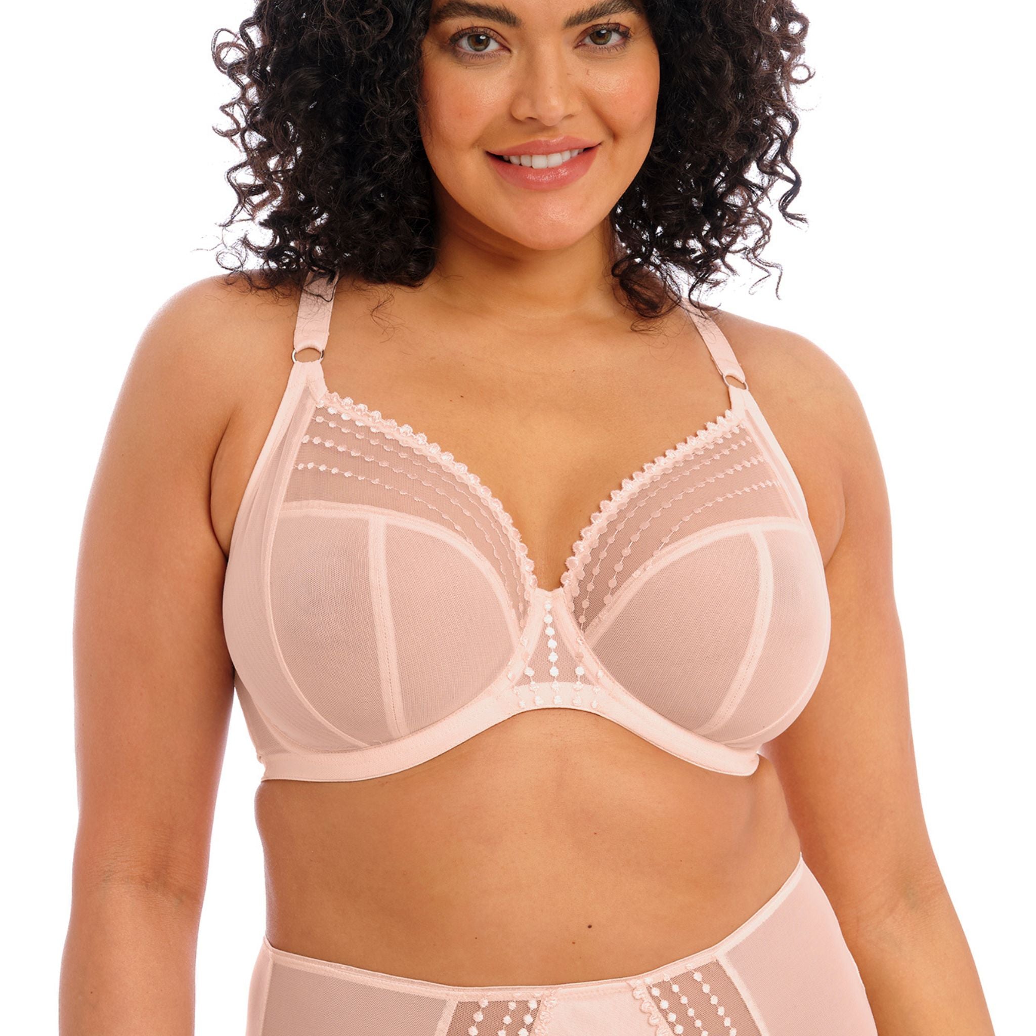 Elomi Matilda Plunge Bra EL8900 -Pearl Blush