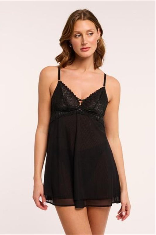Montelle - Lacy Babydoll Set - 9345
