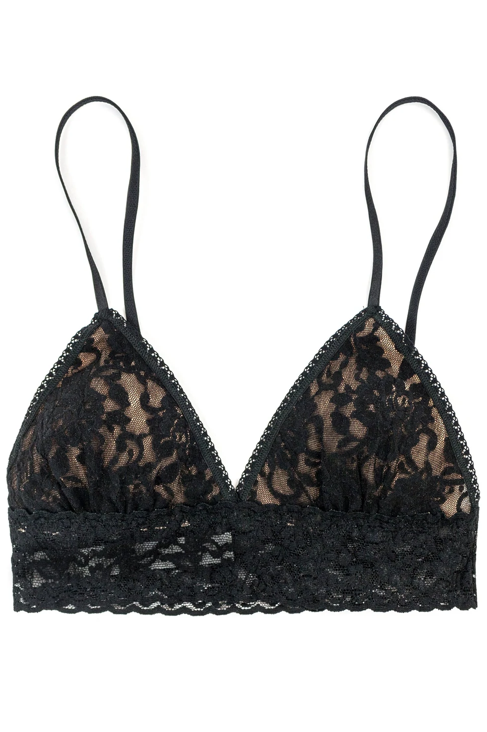 Hanky Panky Signature Lace Padded Triangle Bralette 487004