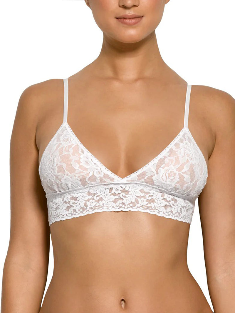 Hanky Panky Signature Lace Padded Triangle Bralette 487004