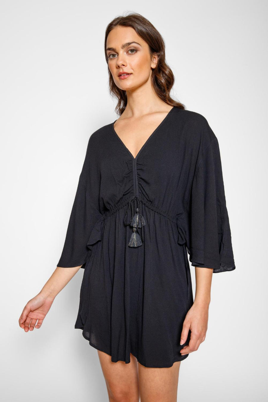 KOY Miami Cinched Front Kaftan- K24100