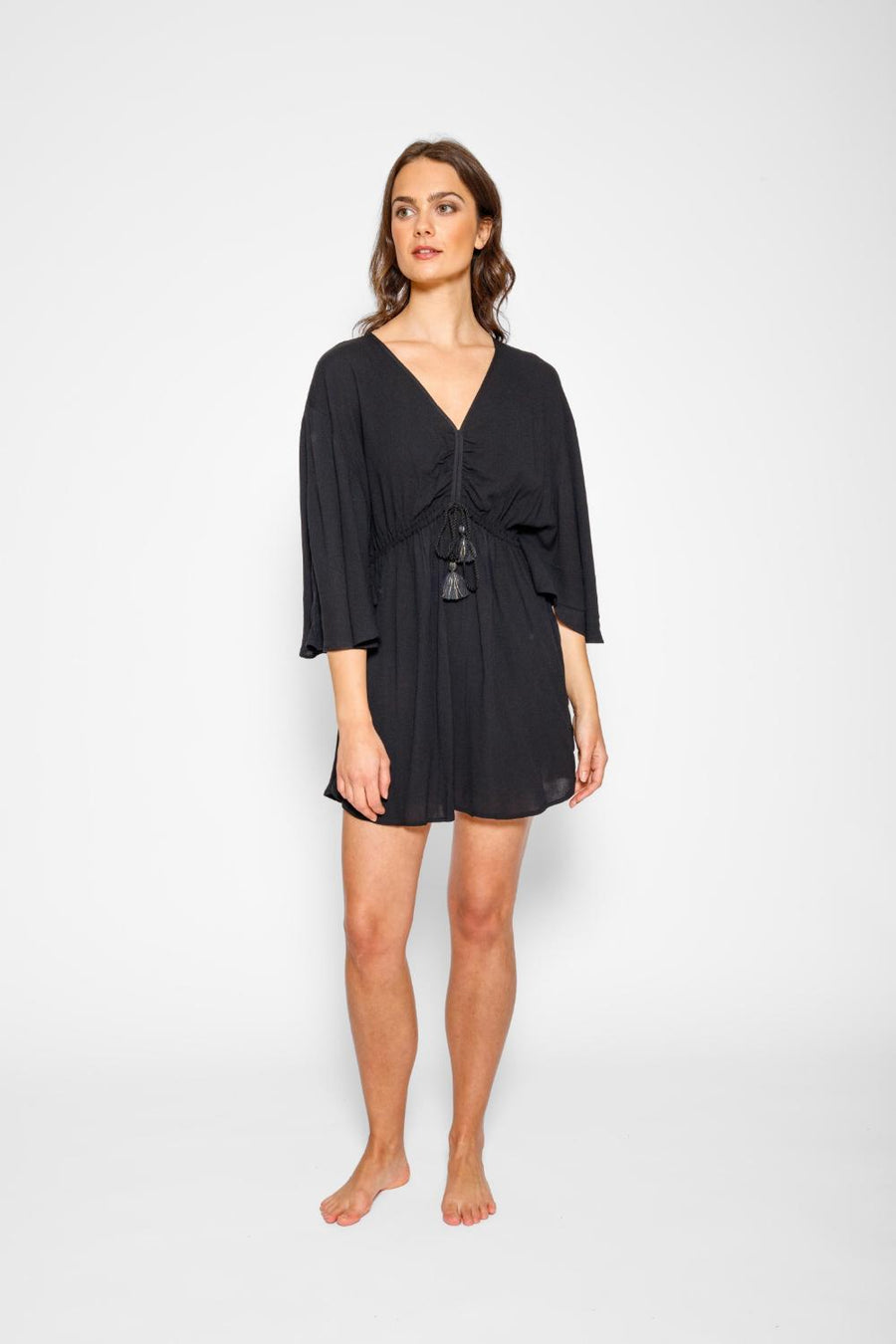 KOY Miami Cinched Front Kaftan- K24100