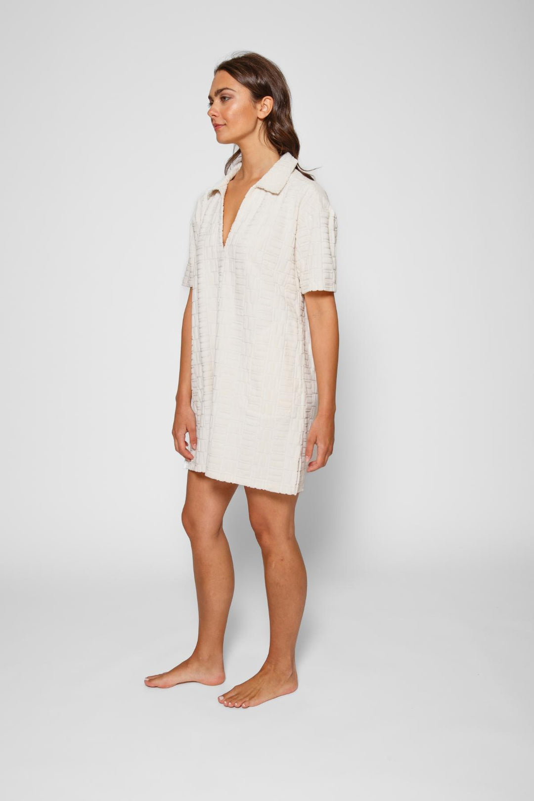 KOY Malibu Oversized Polo Shirt- K25305