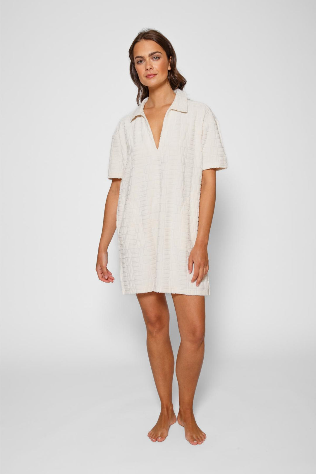 KOY Malibu Oversized Polo Shirt- K25305