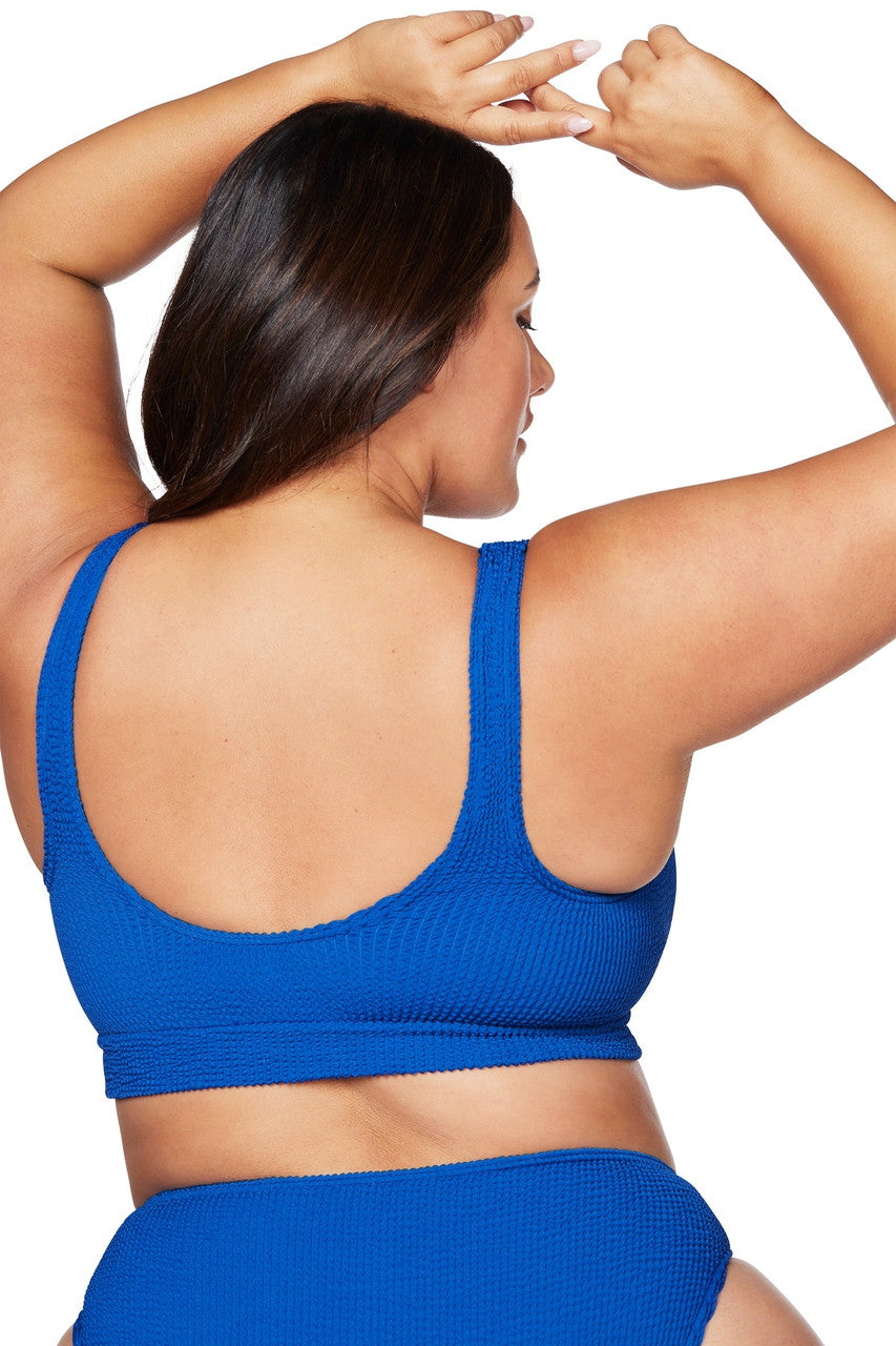 ARTESANDS Kahlo Bikini Set- AT2837- BLK/BLUE/RED