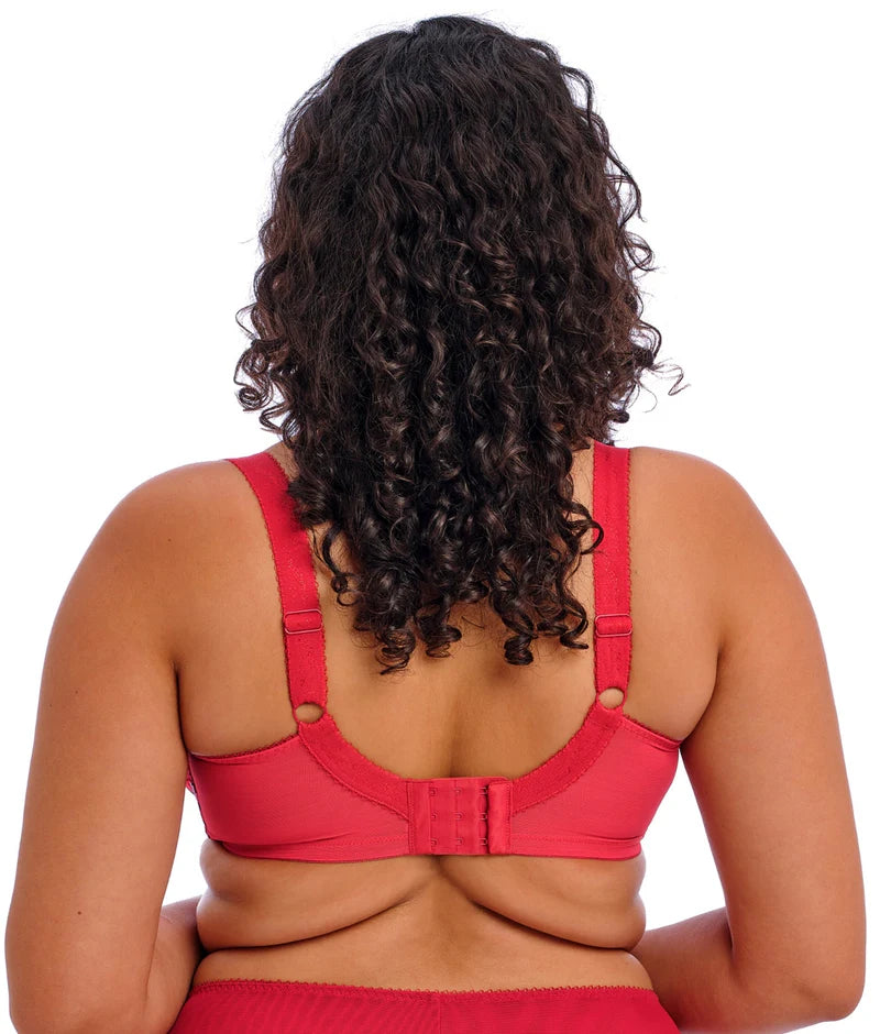Elomi Morgan Stretch Banded Bra EL4111 - Haute Red