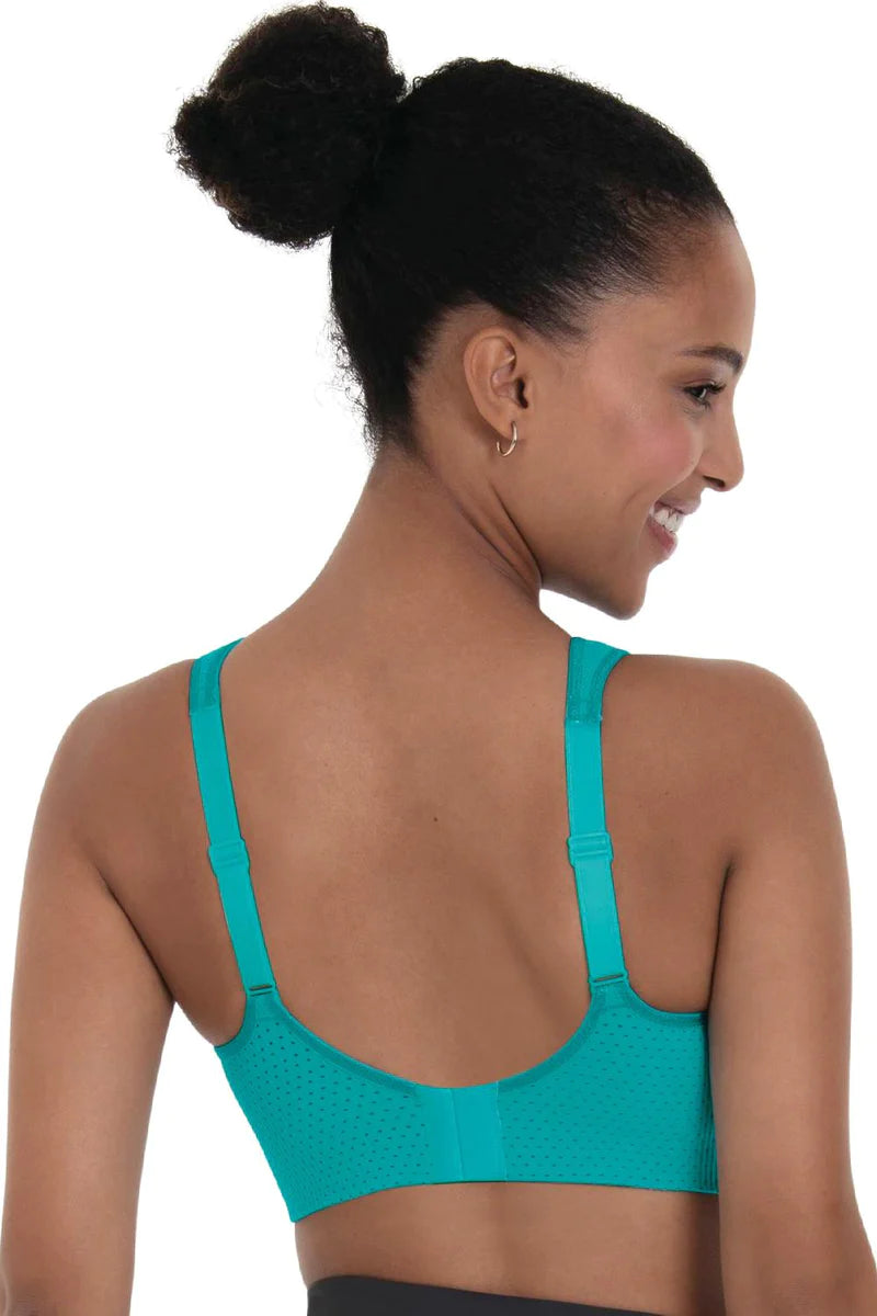 Anita Air Control Delta Pad Sports Bra 5544- Peacock