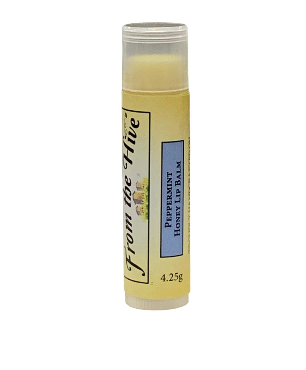Honey Lip Blam- FROM THE HIVE- Unscented/Spearmint/Peppermint/Sweet Orange