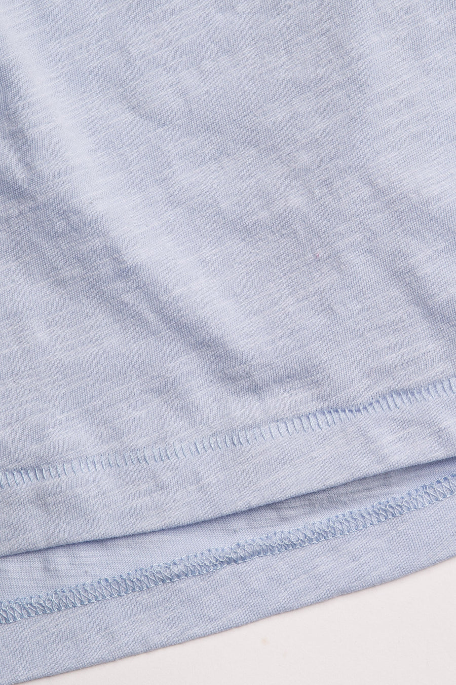 Pj RKBBT Salvage Back to basic short sleeve top-  Blue Mist/ Ivory