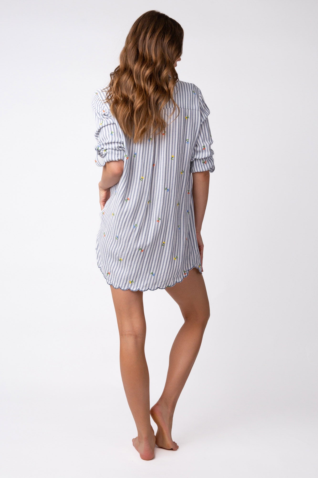 BUILD ME UP BUTTERCUP NIGHTSHIRT- RNBUNS-IVORY