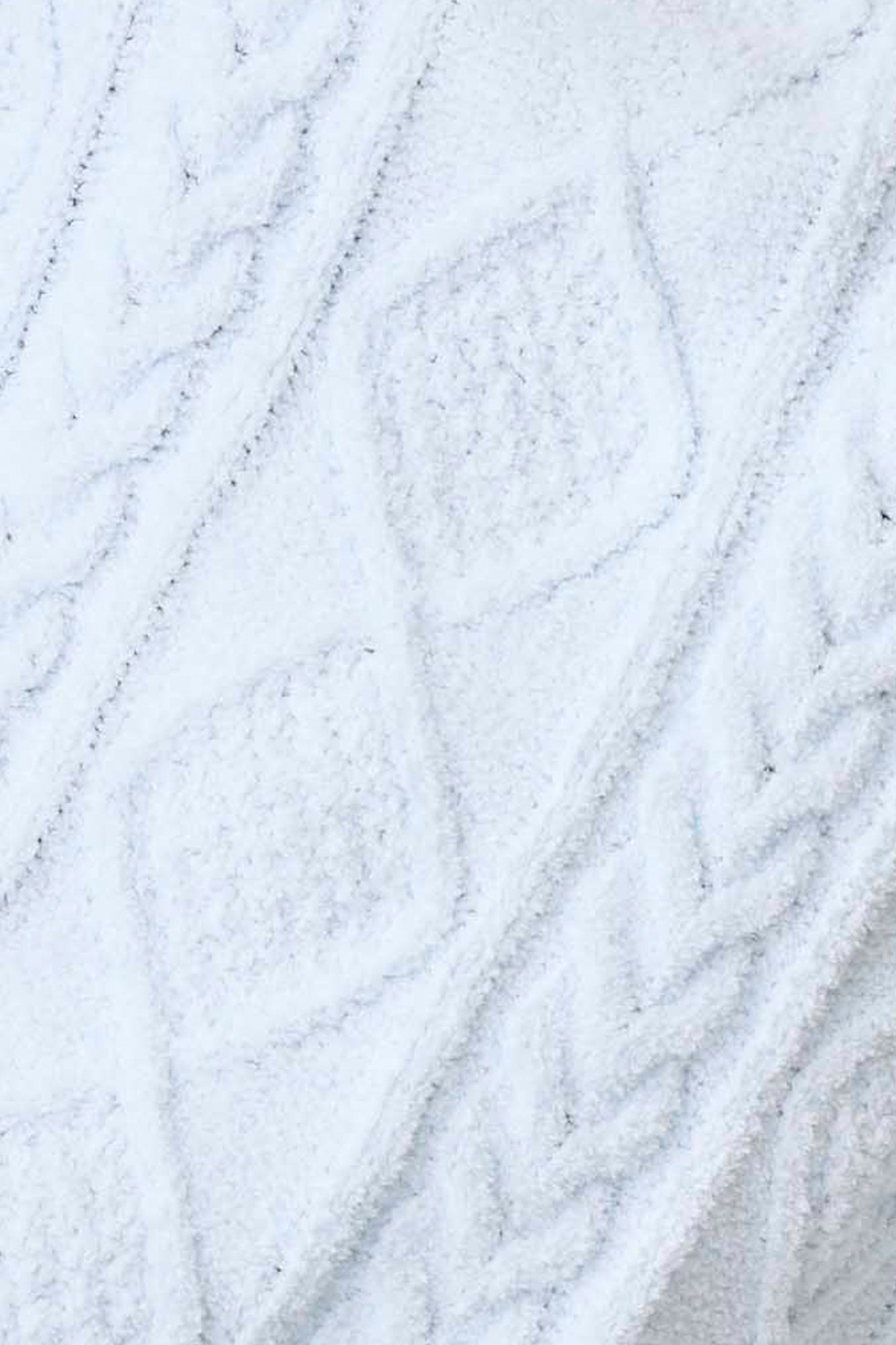 Pj Salvage Cable Crew Cozy Shorts- Blue