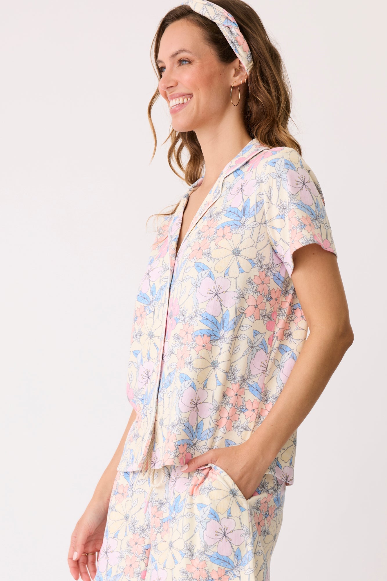 PJ SALVAGE- GARDEN DREAM PJ SET- RPGDPJ