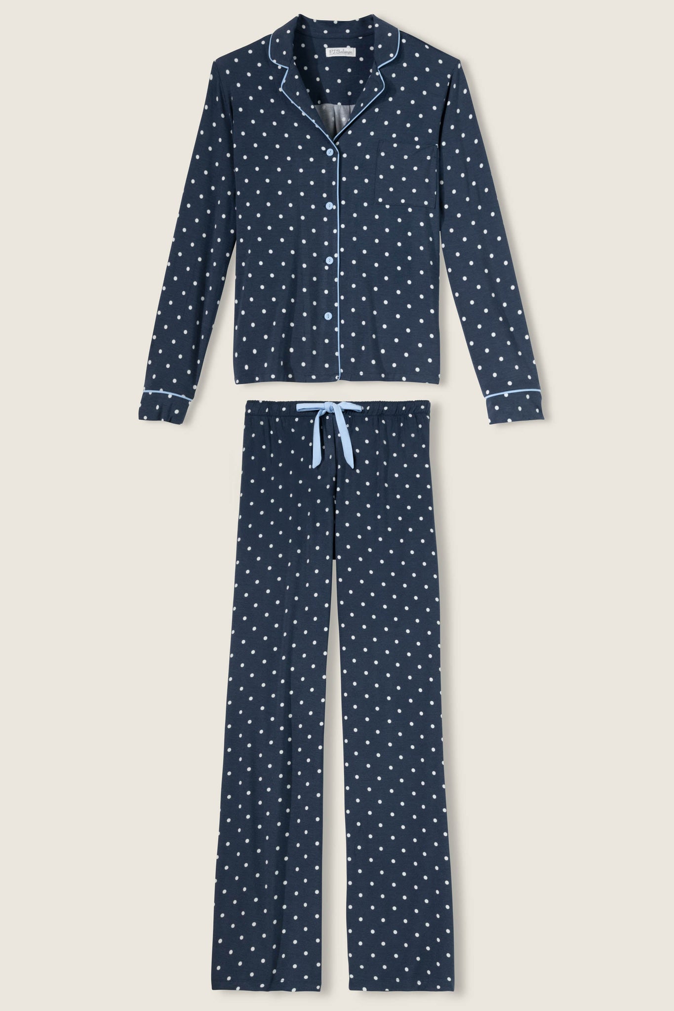 PJ SALVAGE POLKA DOT PARTY PJMODAL SET- RSPDPJ