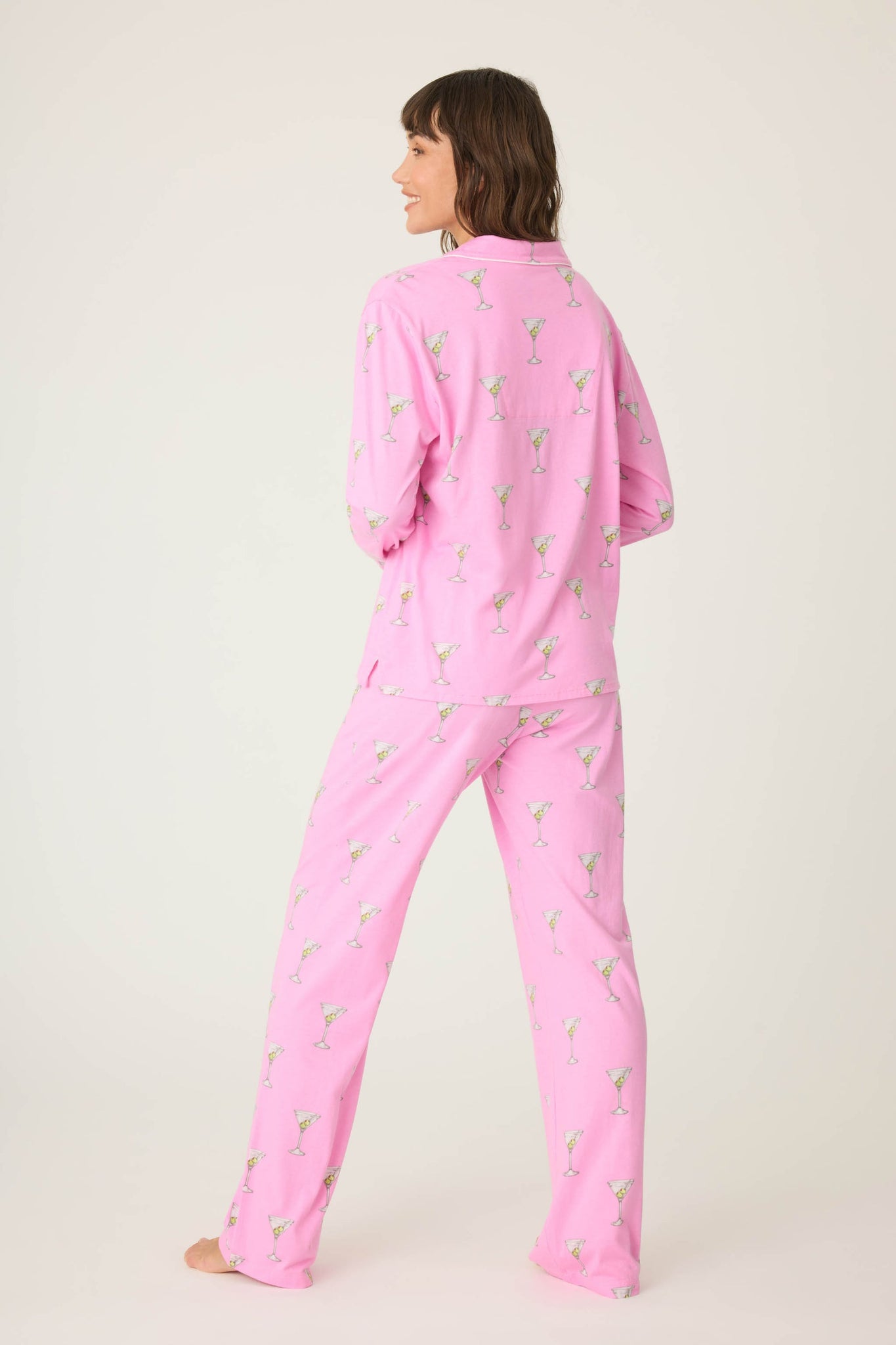PJ SALVAGE Playful Prints Drinks PJ Set- RSPLST1