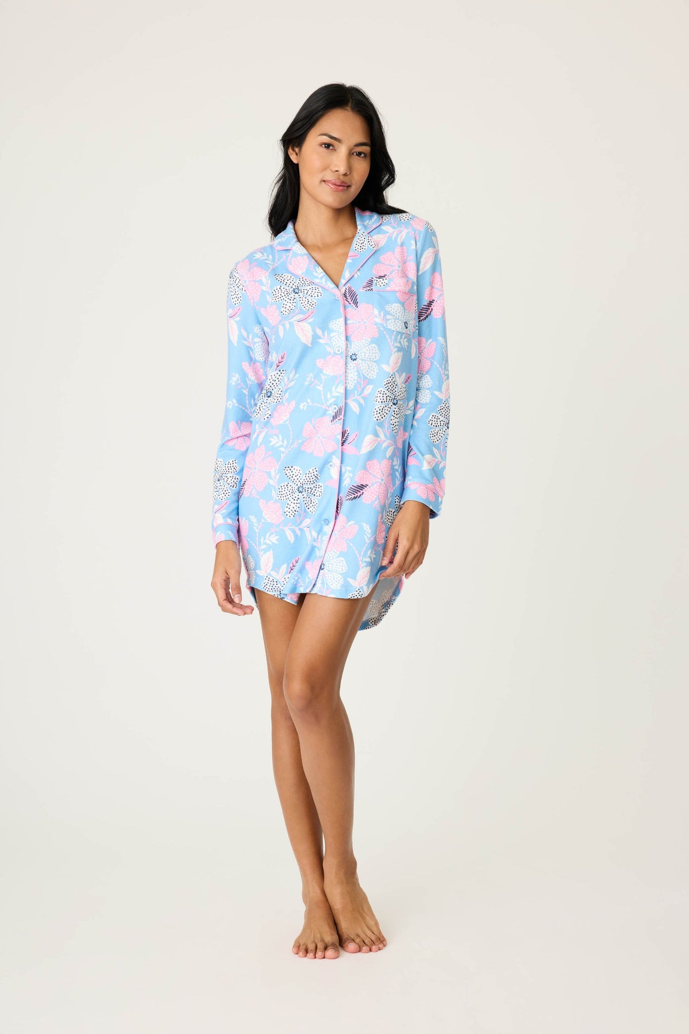 PJ SALVAGE Tropic Garden Night Shirt- RSTGNS