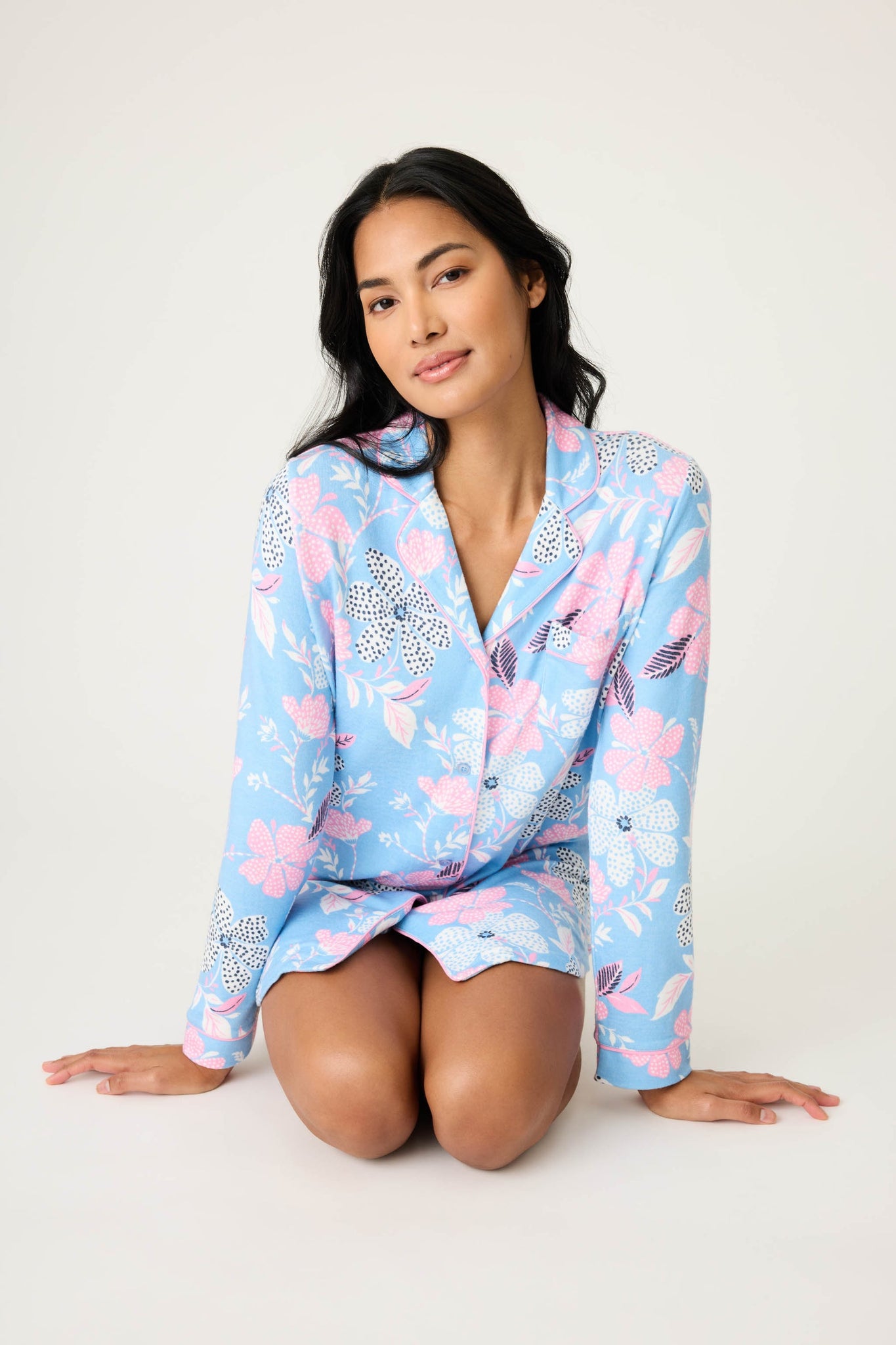 PJ SALVAGE Tropic Garden Night Shirt- RSTGNS