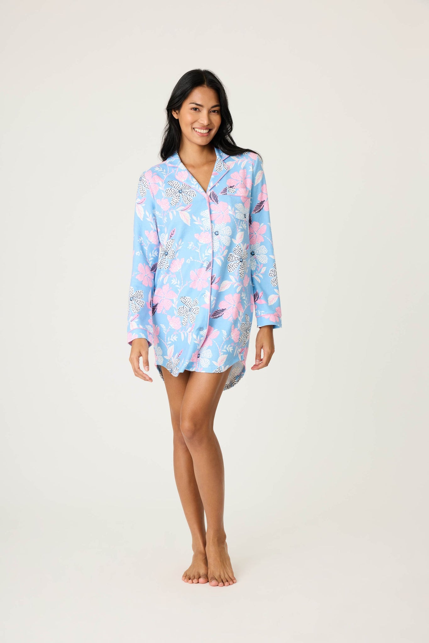 PJ SALVAGE Tropic Garden Night Shirt- RSTGNS