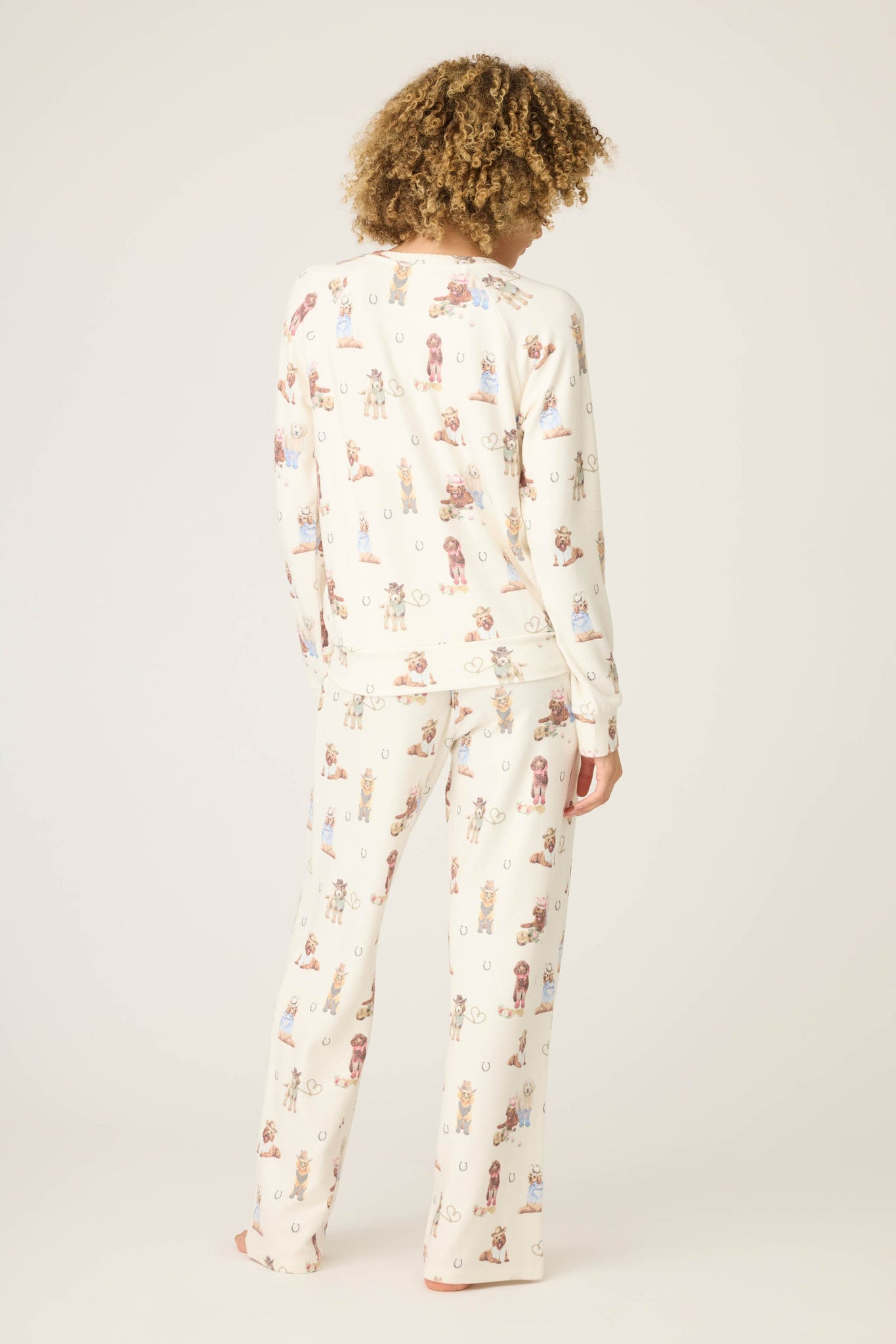 PJ Salvage - Ruff On The Range Print PJ Set - RUOTST-F25