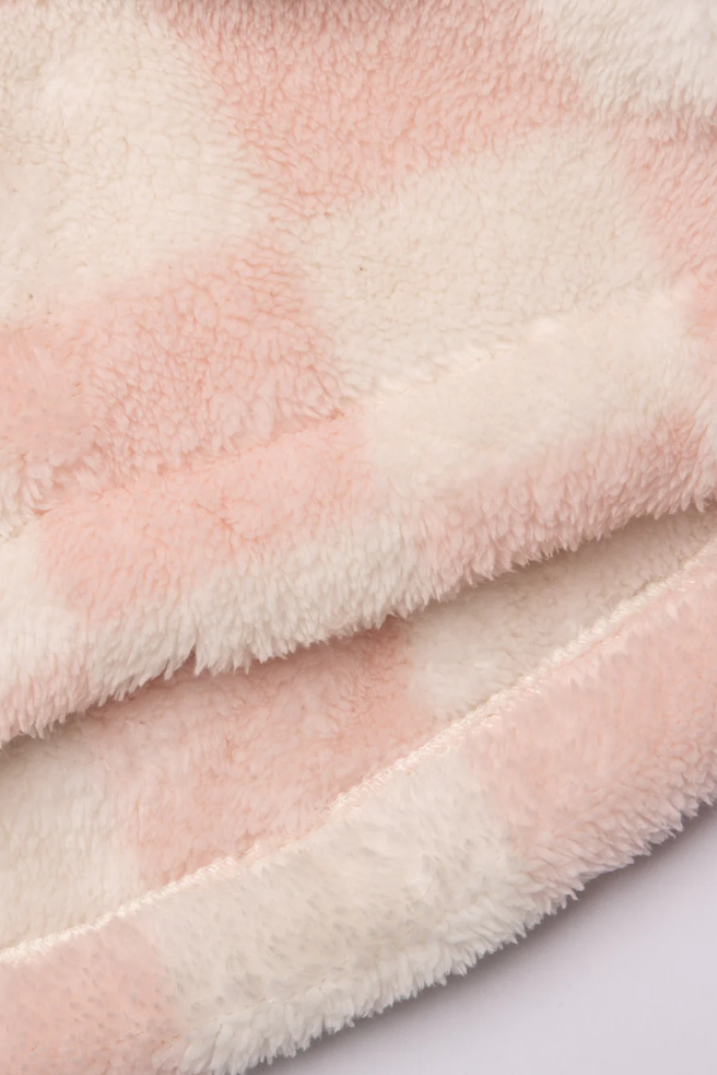 LETS GET COZY SHORT- RKGCS-PINK-CLAY