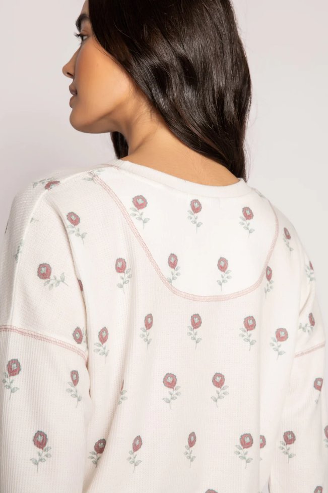 THERMAL ROSETTE LOUNGE TOP- RKTRLS