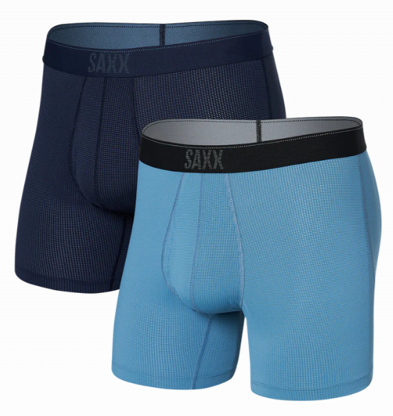 Saxx QUEST 2-PACK QUICK DRY MESH Boxer Brief-SXPP2Q