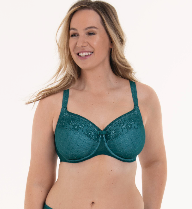 Rosa Faia Rosemary Underwire Bra-Emerald-5283/5284