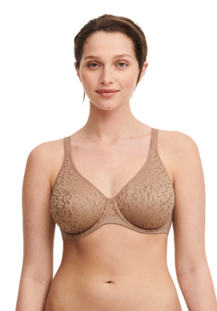 Chantelle Norah Comfort Underwire Bra C13F1- Pale Rose/Tannin