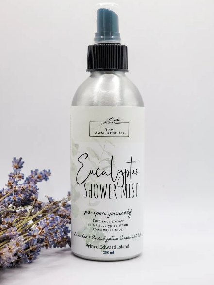 EUCALYPTUS SHOWER MIST- Island Lavender Distillery